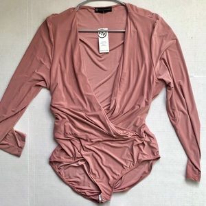 NWT! Fashion To Figure: Blush Rose Leotard